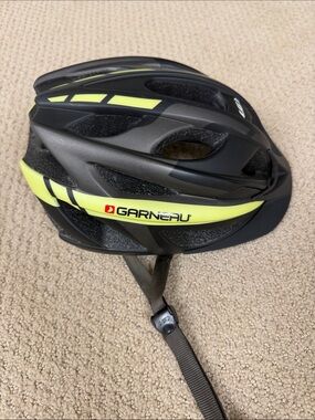 LG Black and Neon Yellow Cycling Helmet